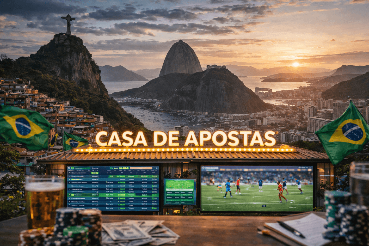 Casas de apostas brasileiras