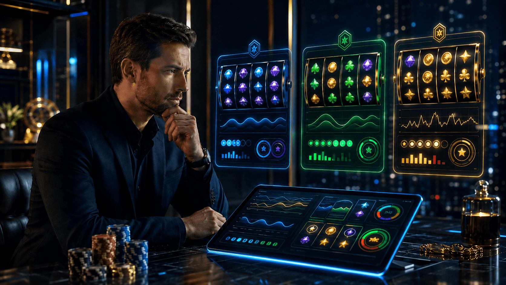 RTP e volatilidade slots